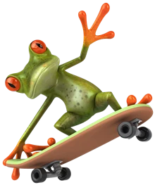Frosch, Wiedererkennungsfigur Ferienkurse