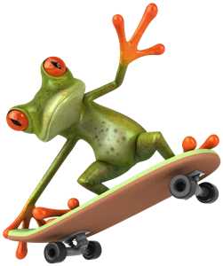 Frosch, Wiedererkennungsfigur Ferienkurse